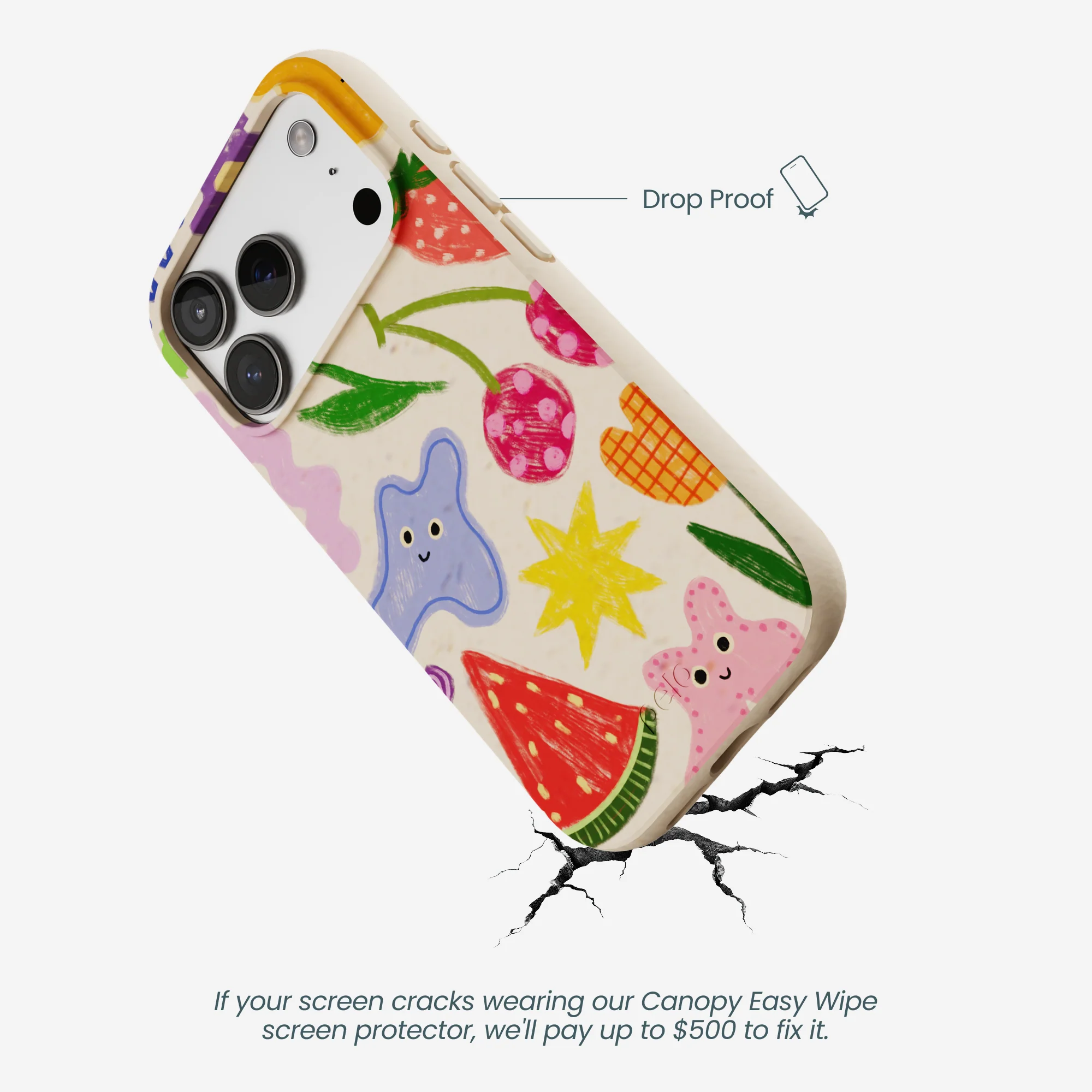Seashell Whimsy Shapes iPhone 17 Pro Case - Image 5
