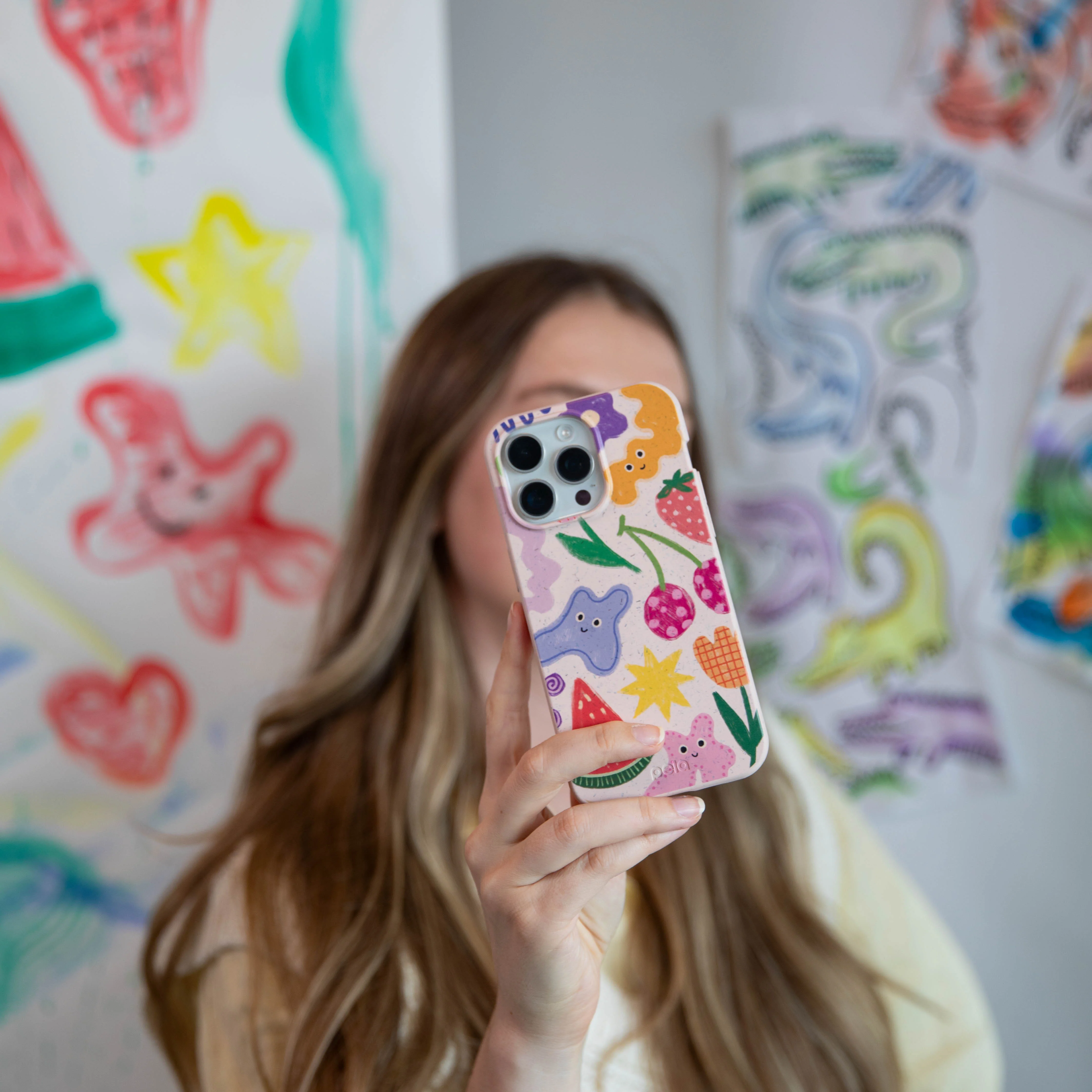 Seashell Whimsy Shapes Samsung Galaxy S21 Case - Image 2