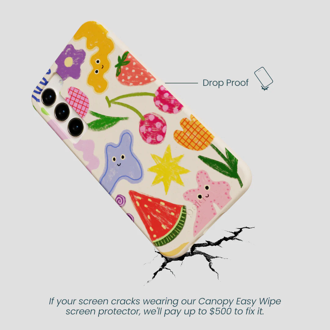 Seashell Whimsy Shapes Samsung Galaxy S23+(Plus) Case - Image 5