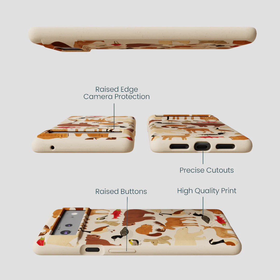 Seashell Wild Canada Google Pixel 6a Case - Image 3