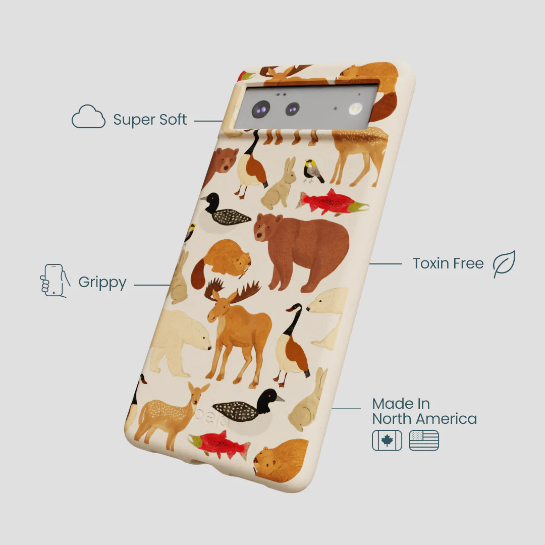 Seashell Wild Canada Google Pixel 6a Case - Image 4