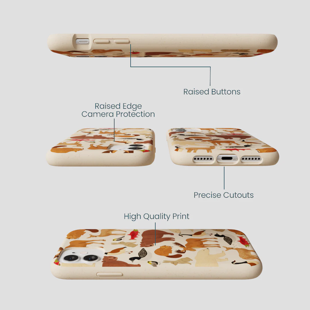 Seashell Wild Canada iPhone 11 Case - Image 3