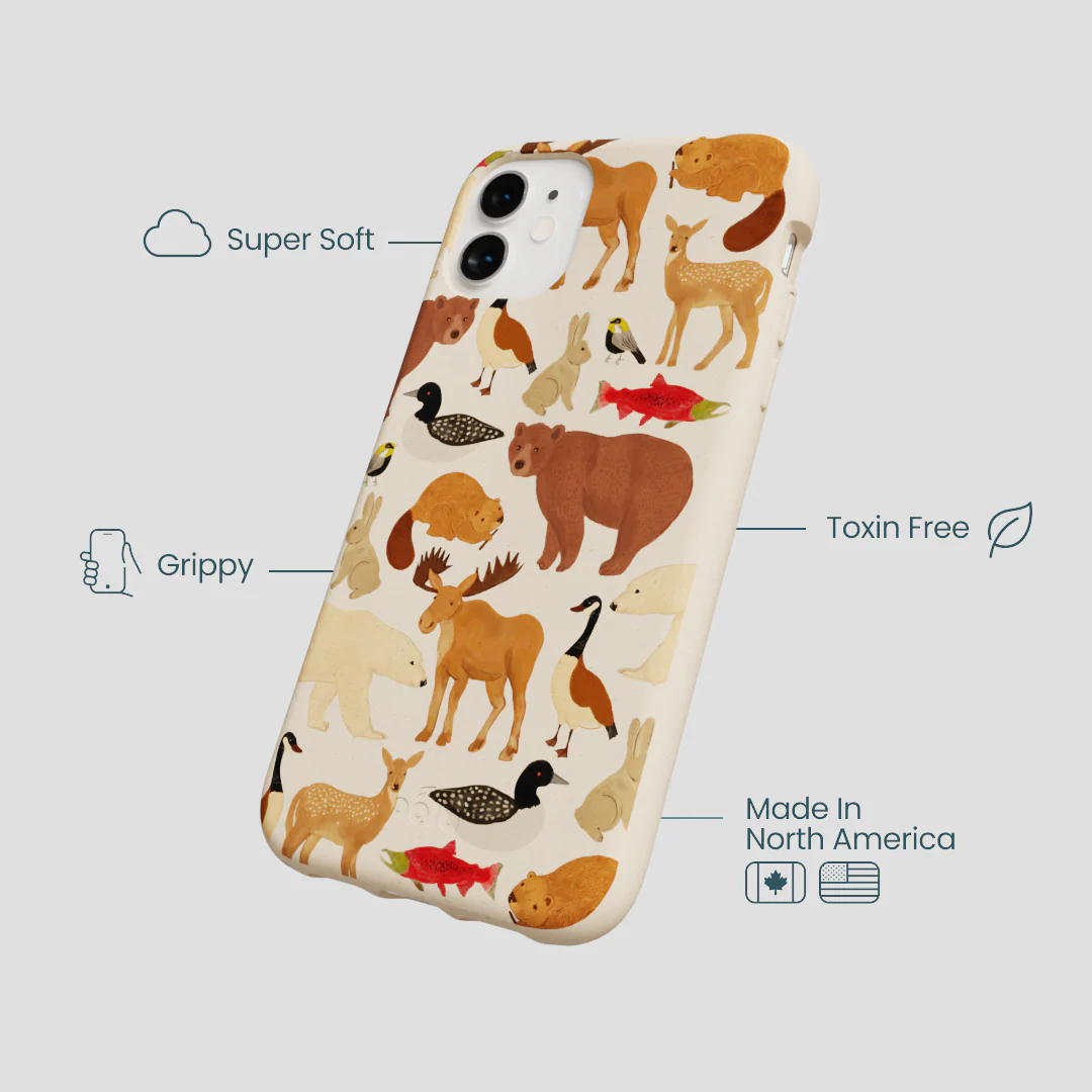 Seashell Wild Canada iPhone 11 Case - Image 4