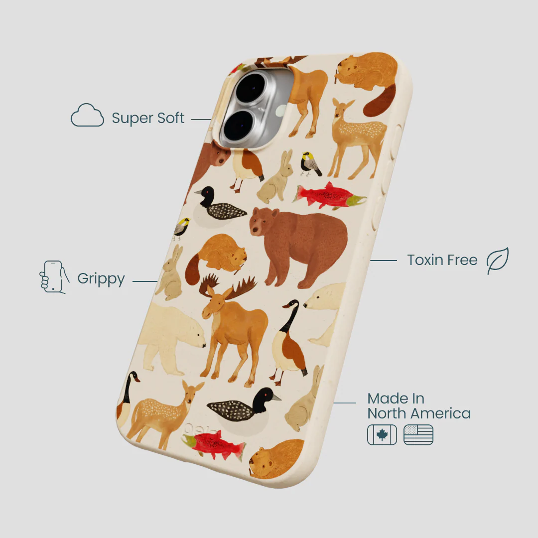 Seashell Wild Canada iPhone 16 Plus Case - Image 4