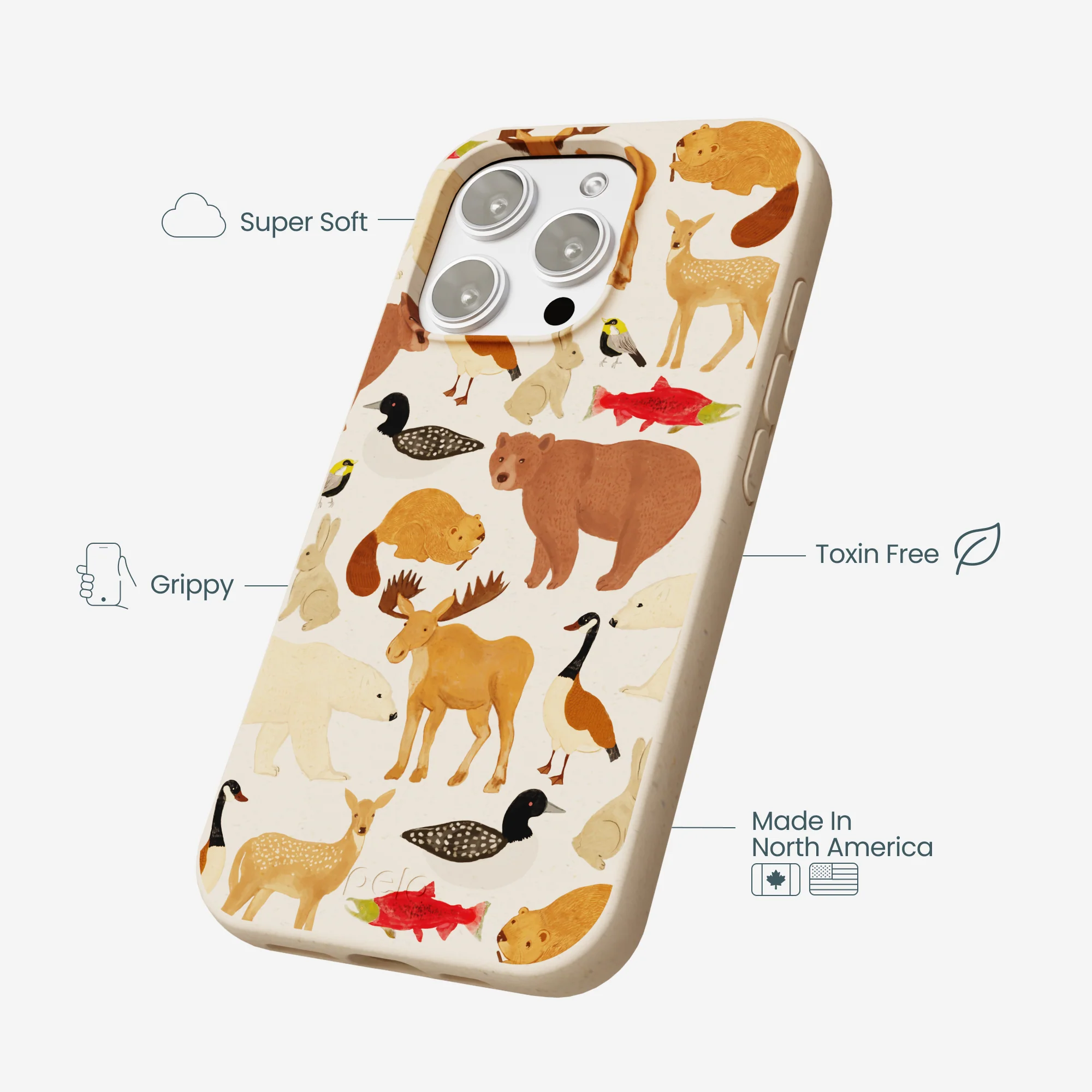 Seashell Wild Canada iPhone 16 Pro Max Case - Image 4