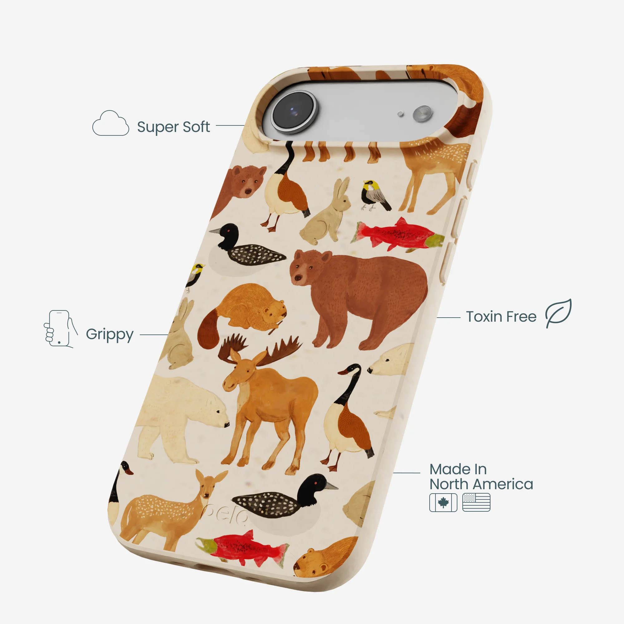 Seashell Wild Canada iPhone Air Case - Image 4